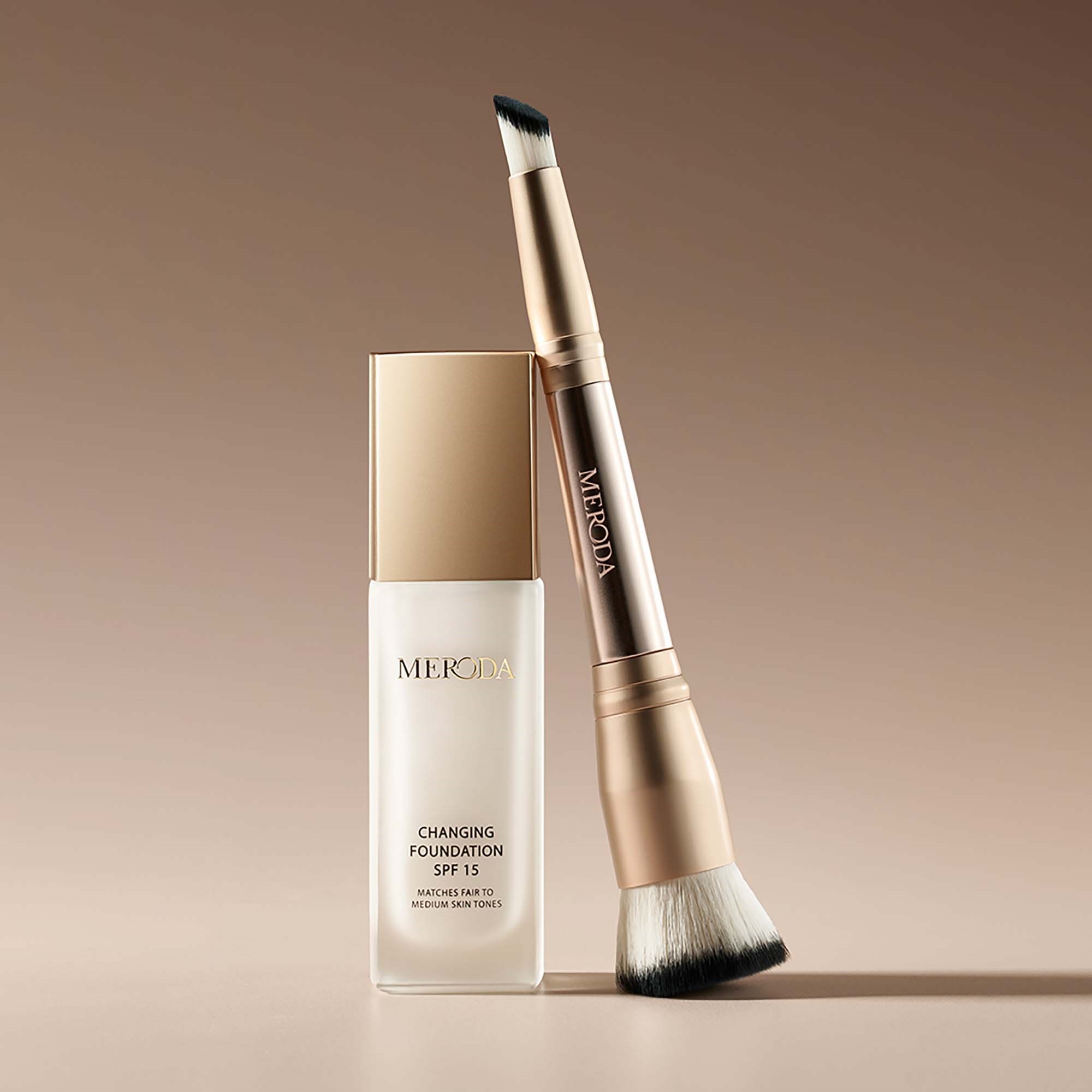 Meroda Cosmetics 2-In-1 Brush (obrázok 3)
