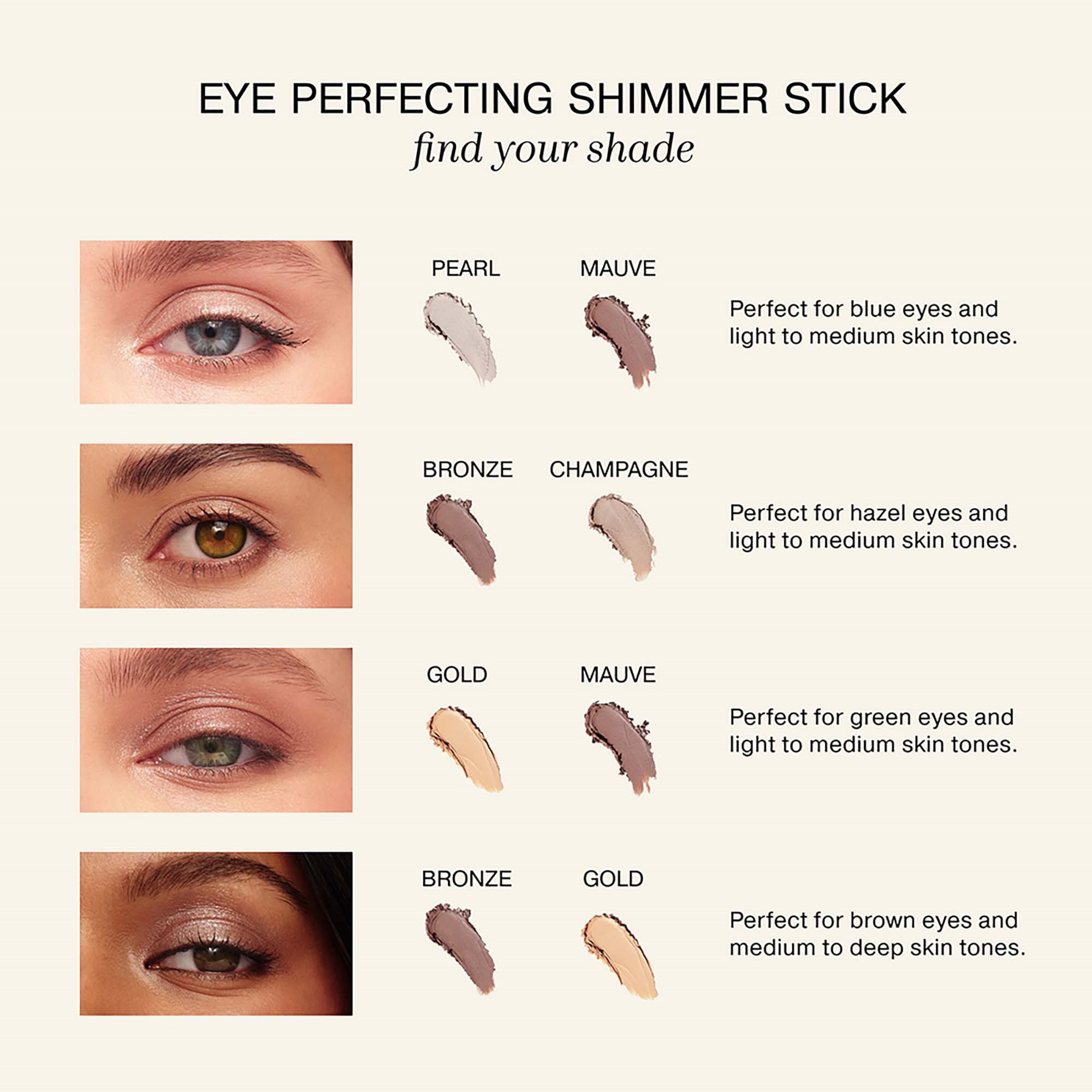 Meroda Cosmetics Eye Shimmer Stick Bronze (obrázok 4)
