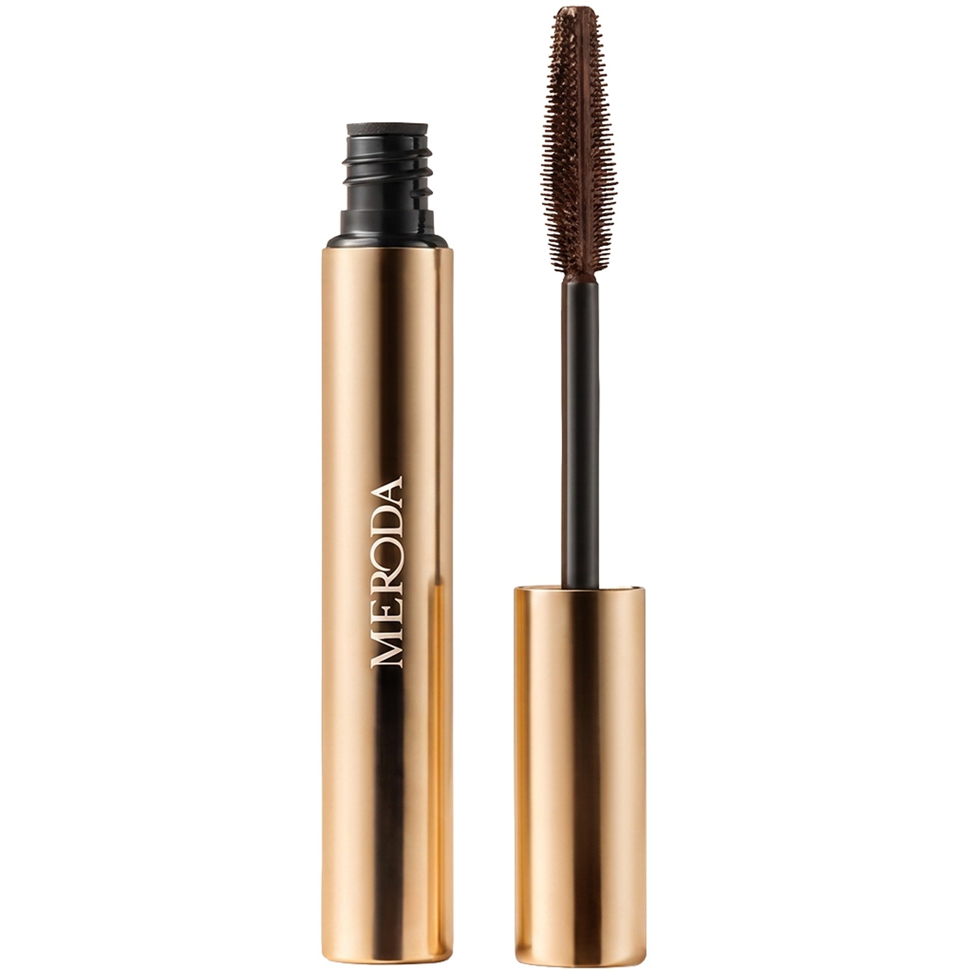 Meroda Cosmetics Mini Gilded Lashes Mascara Natural Brown