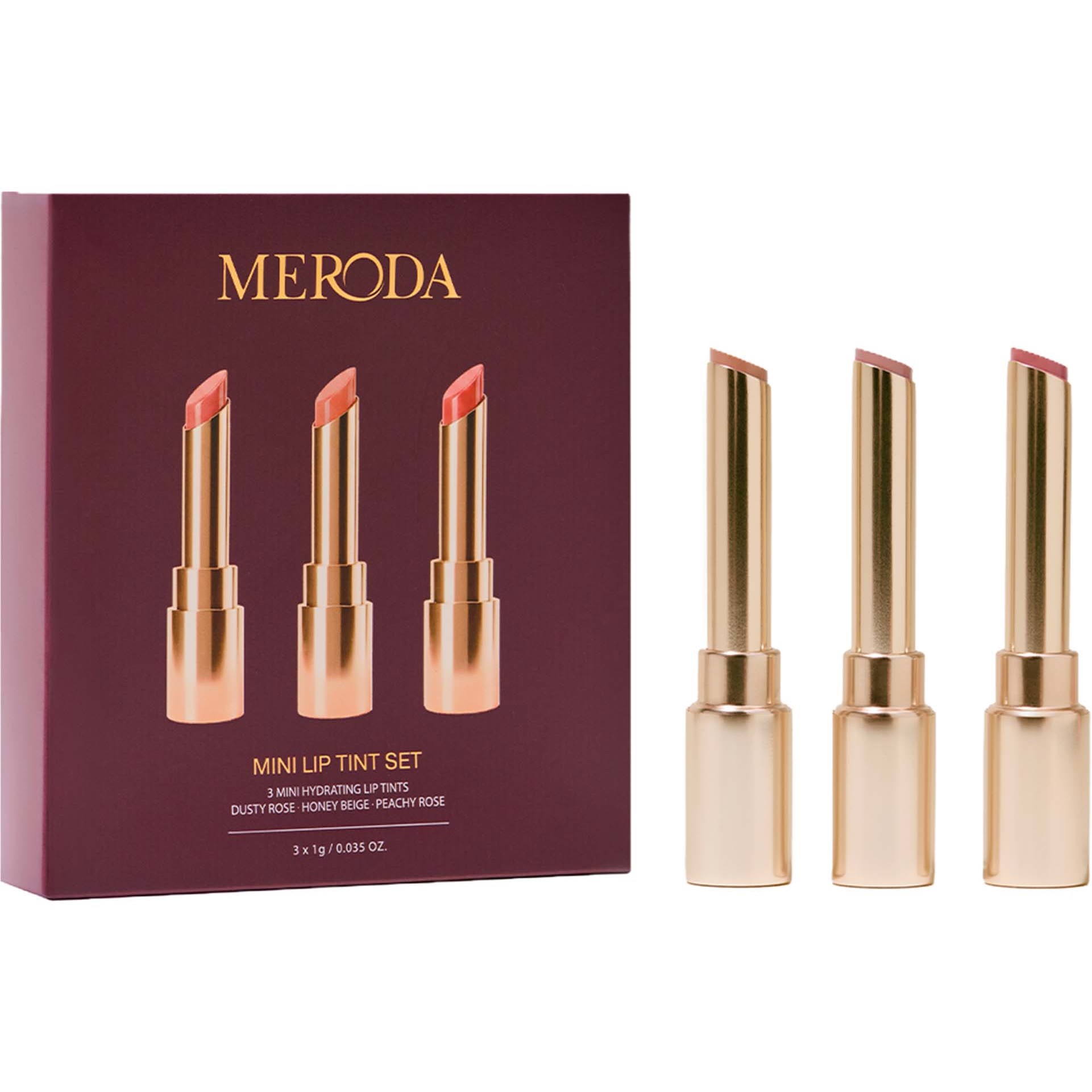 Meroda Cosmetics Mini Lip Tint Set