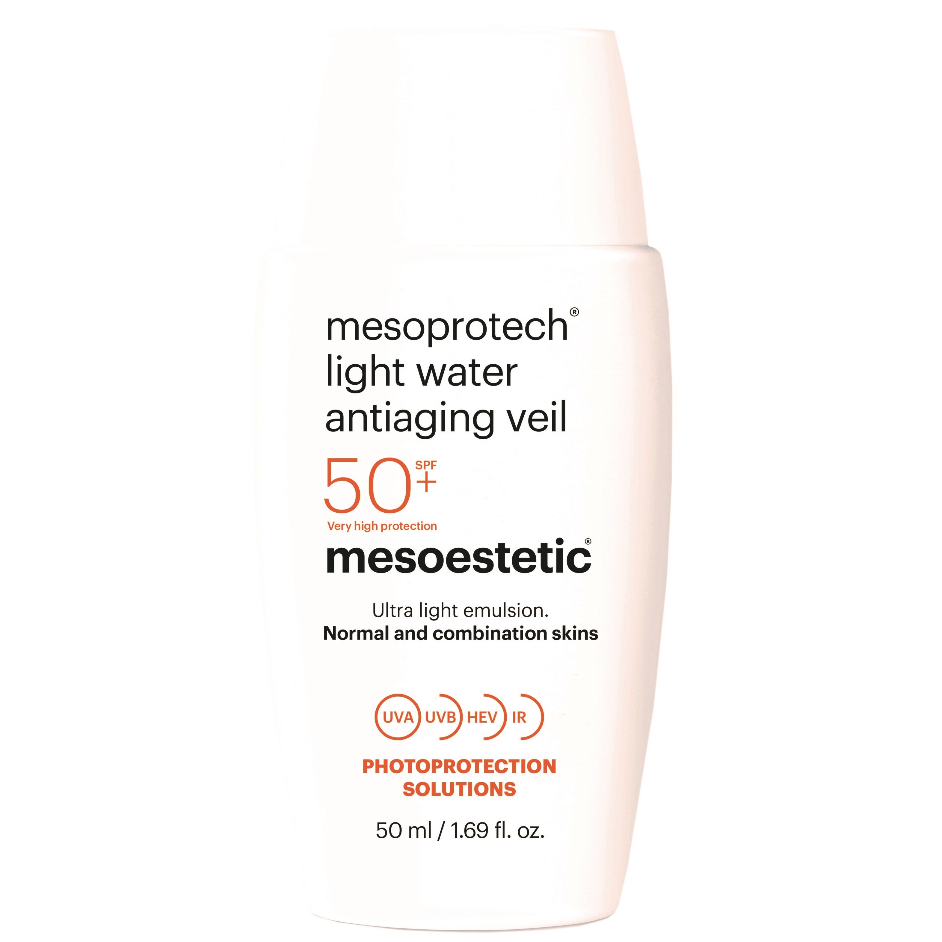 Läs mer om Mesoestetic Mesoprotech Light Water Antiaging Veil 50+ 50 ml