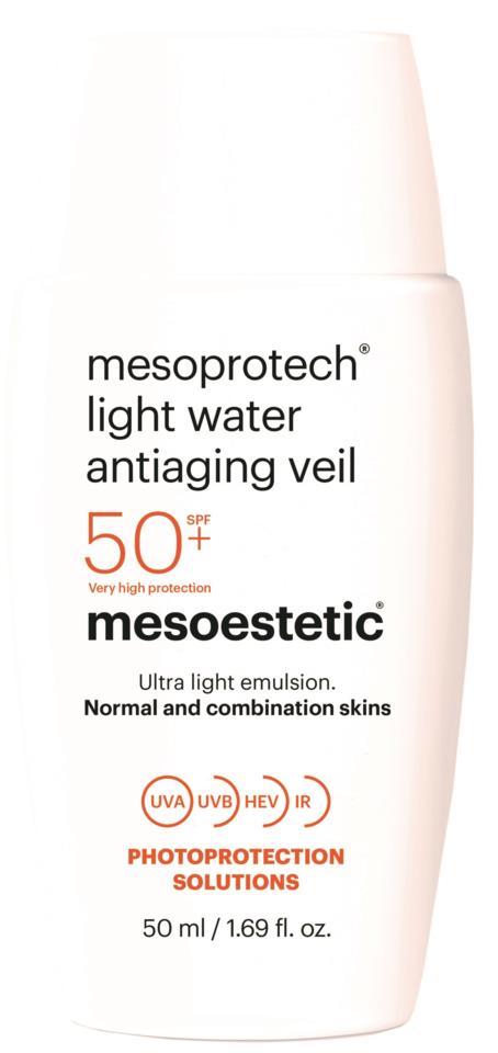 Mesoestetic Mesoprotech Light Water Antiaging Veil 50+ 50ml