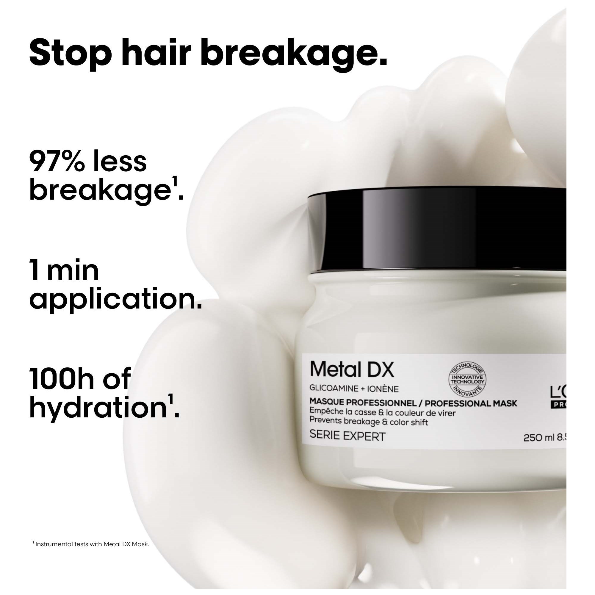 Alternativ bild 1 för L'Oréal Professionnel Metal DX Serie Expert Professional Mask 250 ml