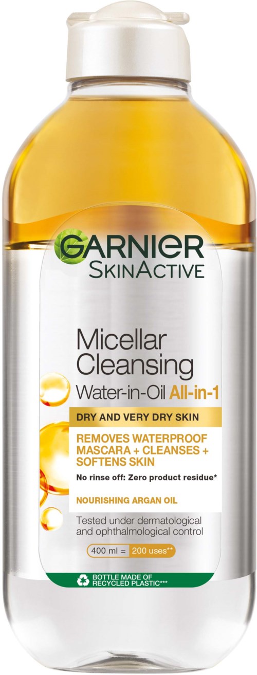 Garnier Garnier Micellar Cleansing Water-in Oil All-in-1 for Very Dry Skin 400 ml
