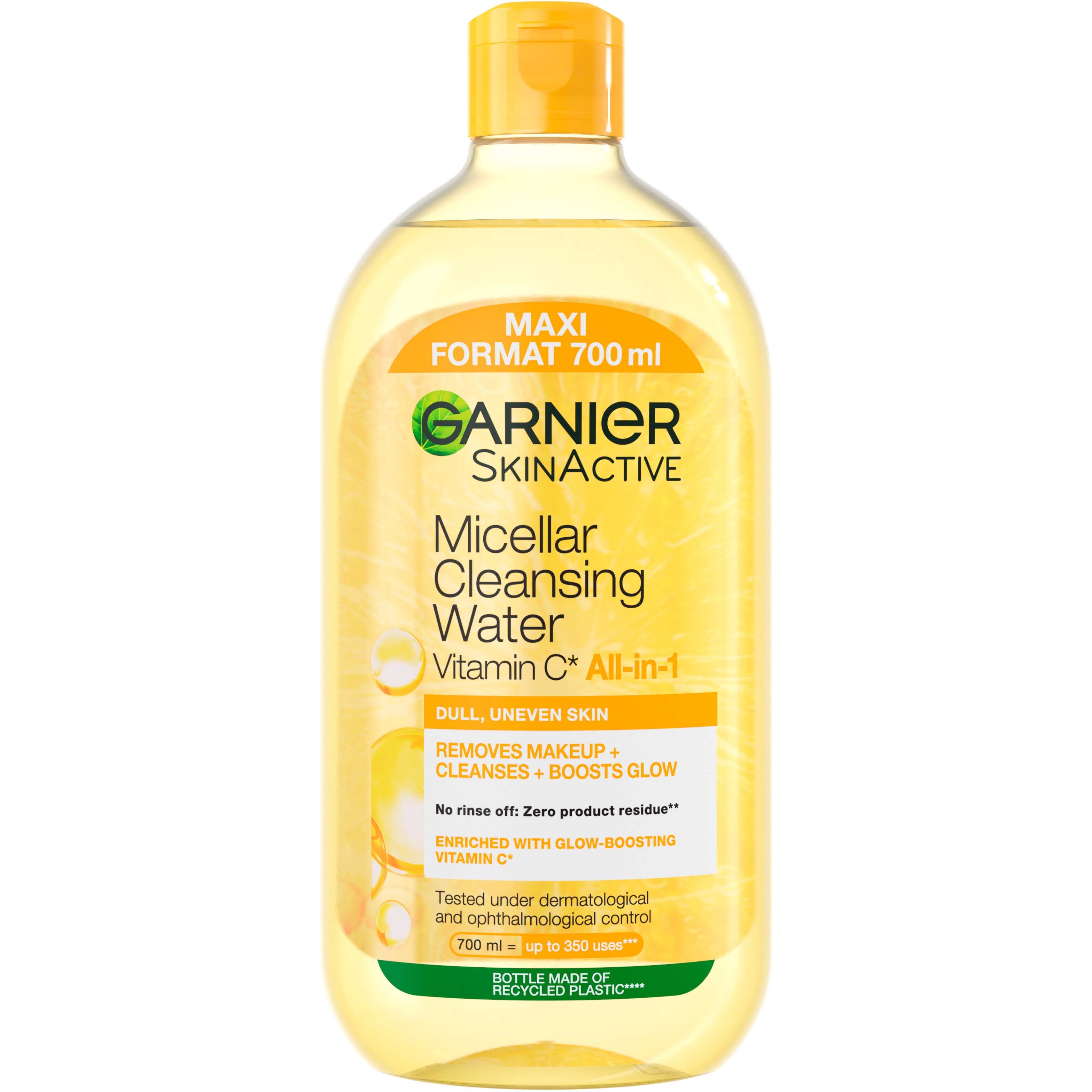 Garnier SkinActive Micellar Cleansing Water Vitamin C All-In-1 for Dull Uneven Skin 700 ml