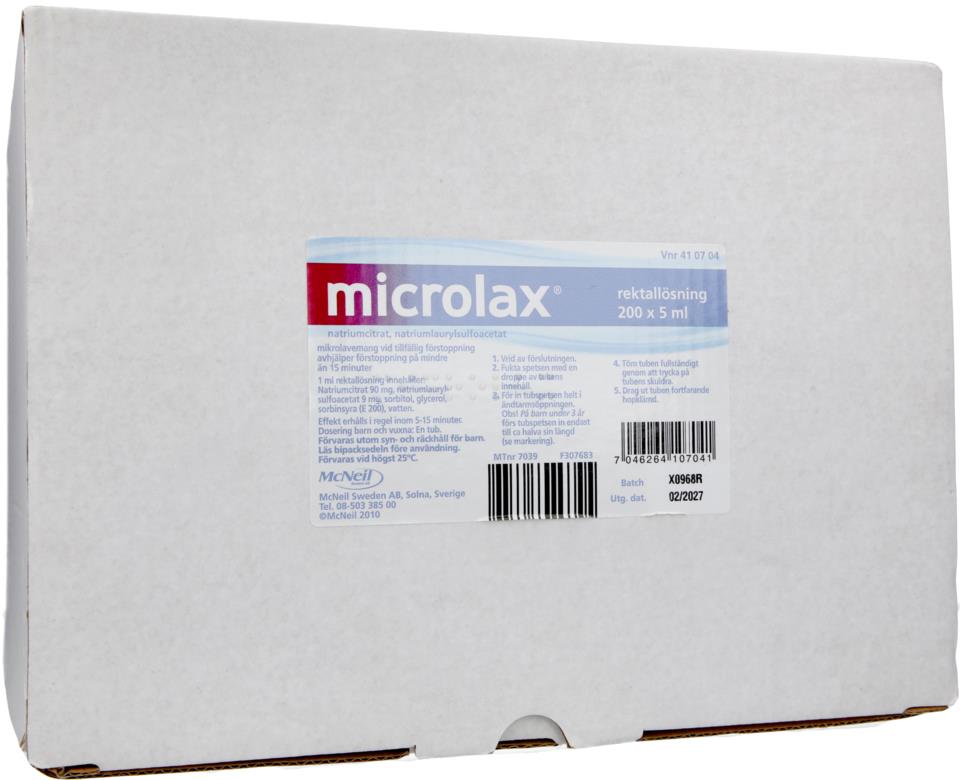 Micolax Lösn. 200X5 ml