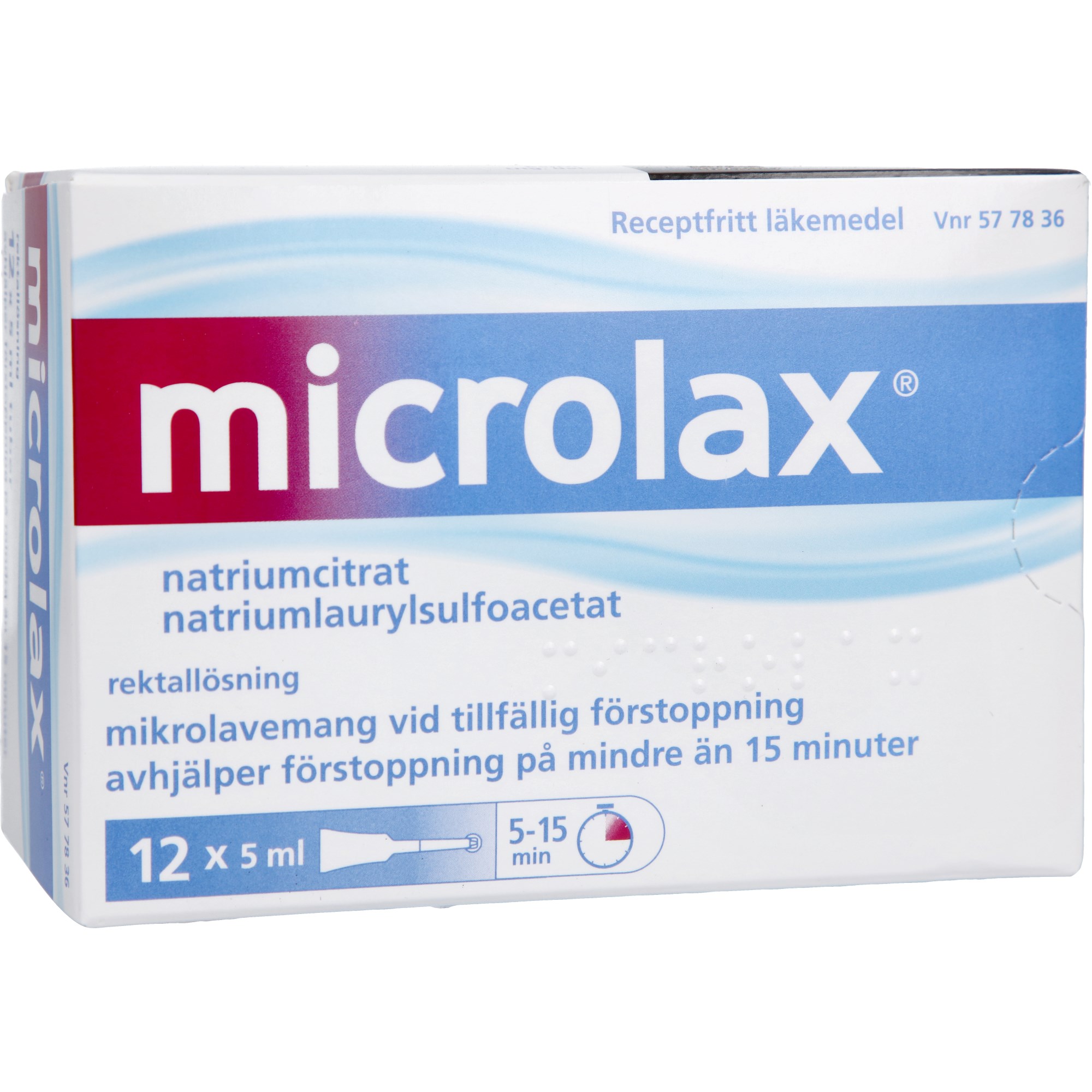 Läs mer om Microlax Mikrolavemang 5ml 12 st