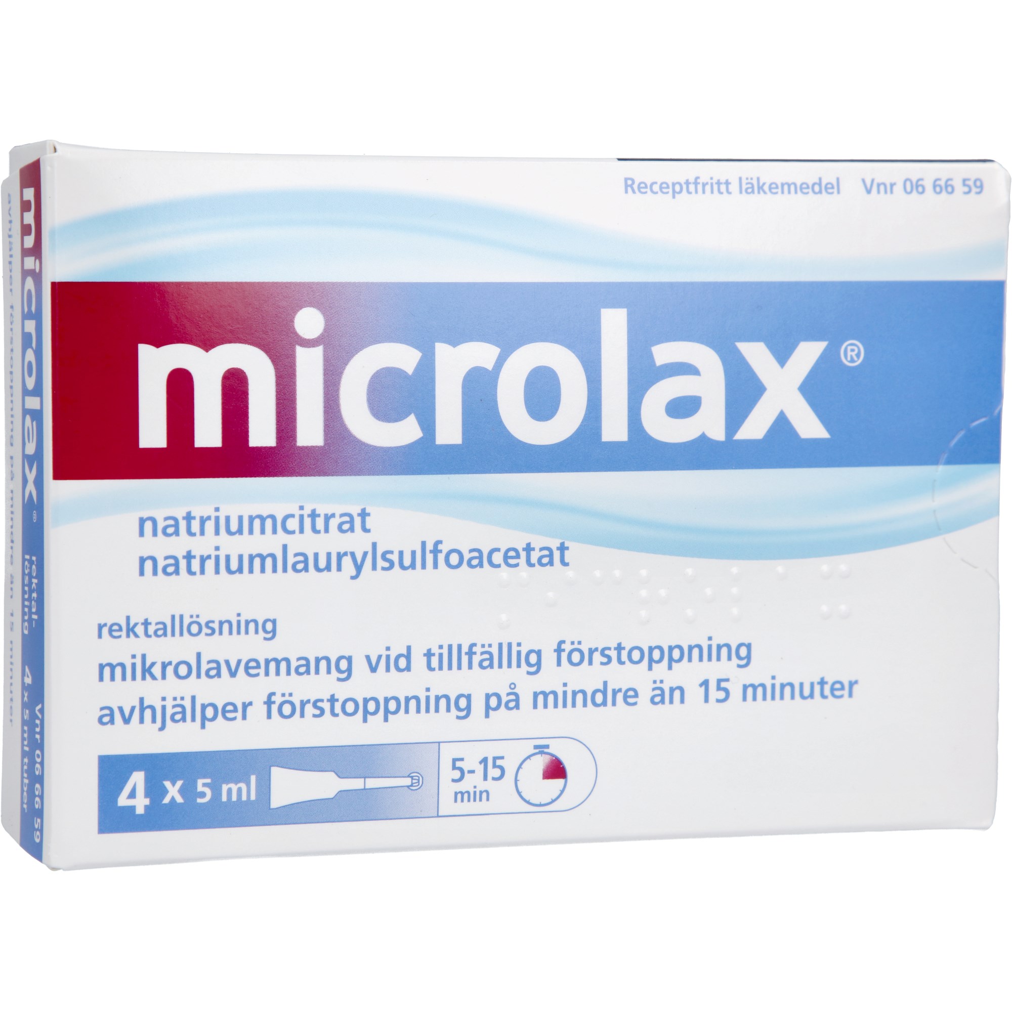 Microlax Mikrolavemang 5ml 4 st
