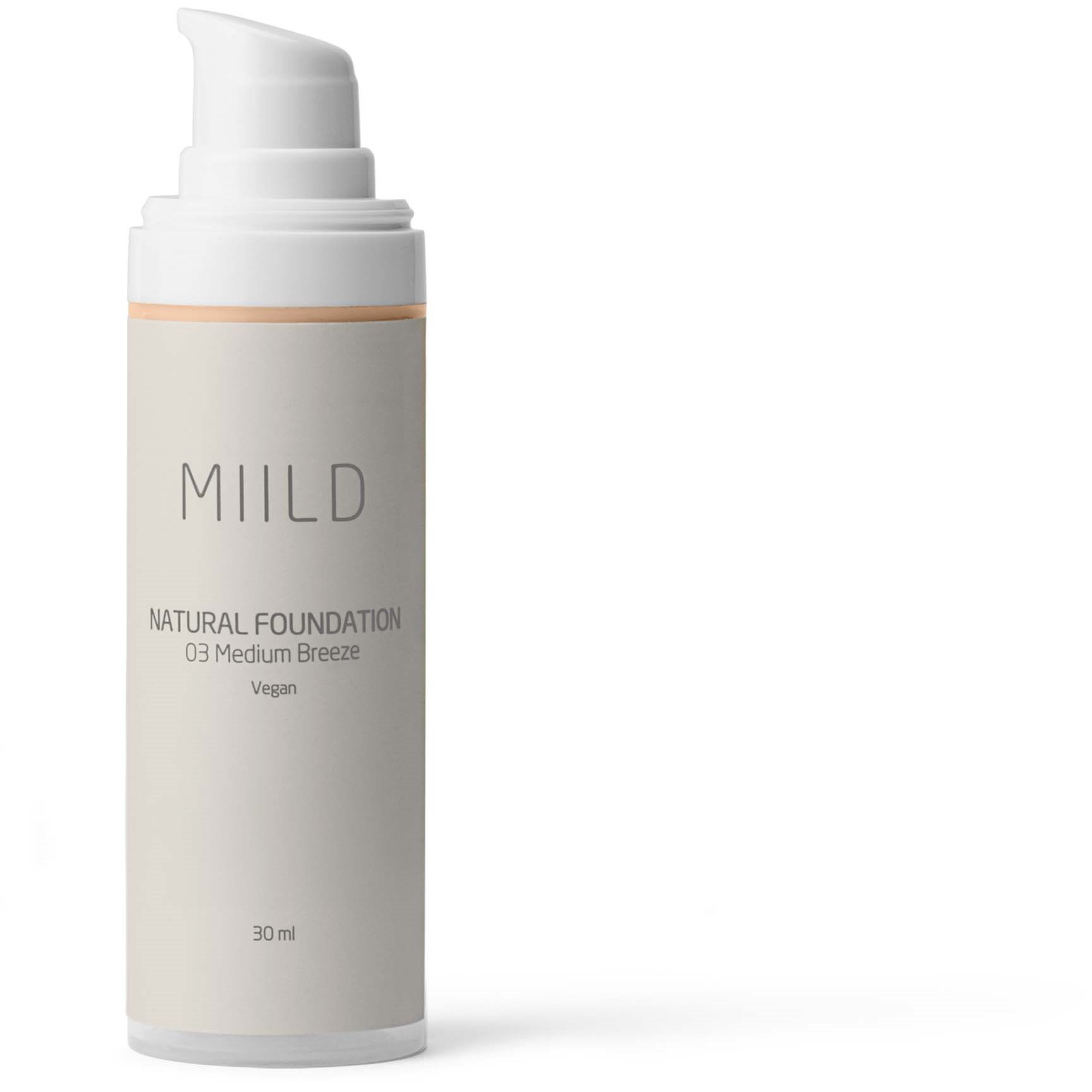 Miild Natural Foundation 03 Medium Breeze