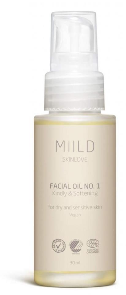 Miild Facial Oil no. 1 Kindly & Softening 30 ml