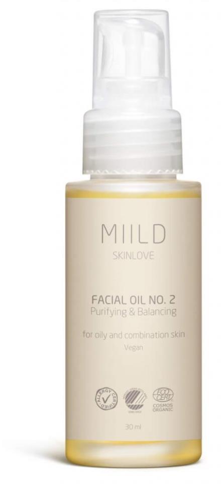 Miild Skinlove Facial oil no. 2, Purifying & Balancing