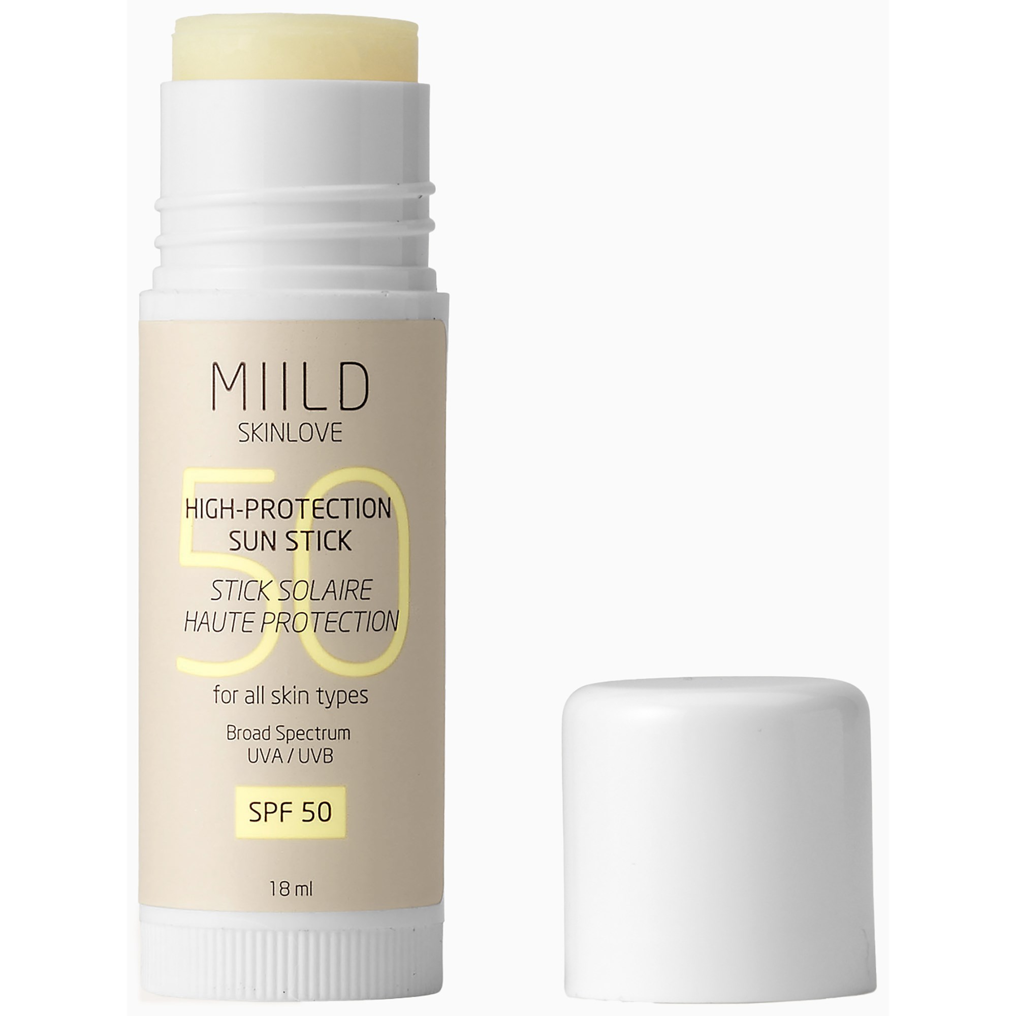 Läs mer om Miild Skinlove High-Protection Sun Stick SPF50 18 ml