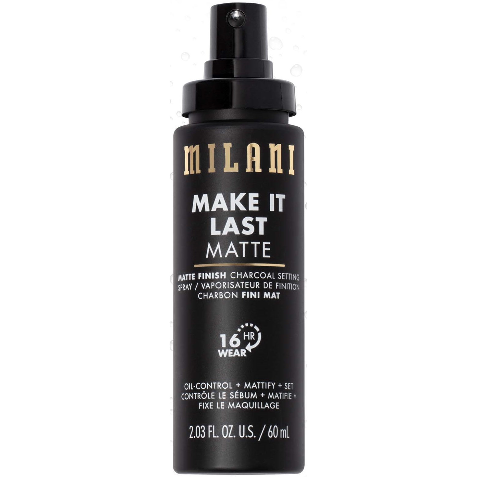 Milani Make It Last Matte Charcoal Setting Spray 60ml