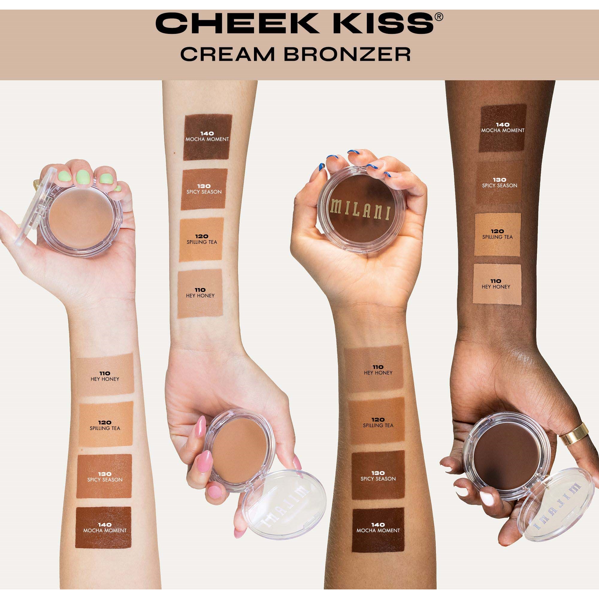 Milani Cheek Kiss Cream Bronzer Spilling Tea (obrázok 4)