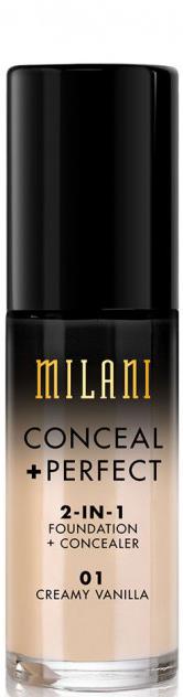 Milani Conceal & Perfect Liquid Foundation Creamy Vanilla