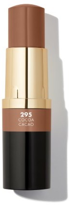 Balsam do ust w beżowym, złotym i czarnym opakowaniu, oznaczony 295 Cocoa Cacao.