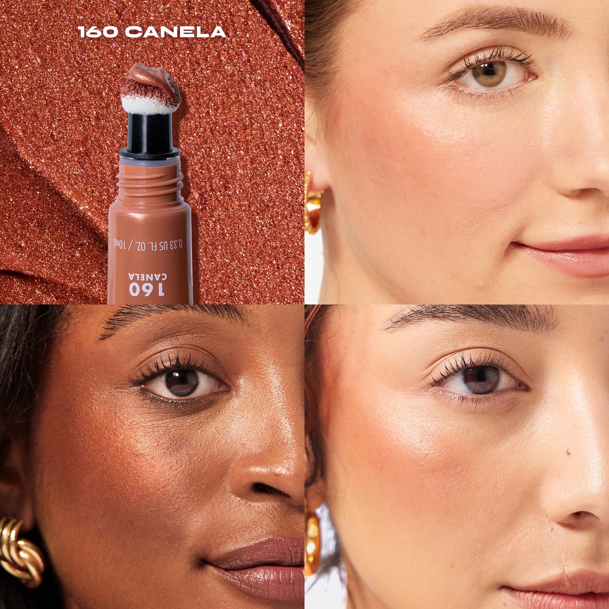 Milani Cheek Kiss Blush+Glow Canela 160 (obrázok 3)