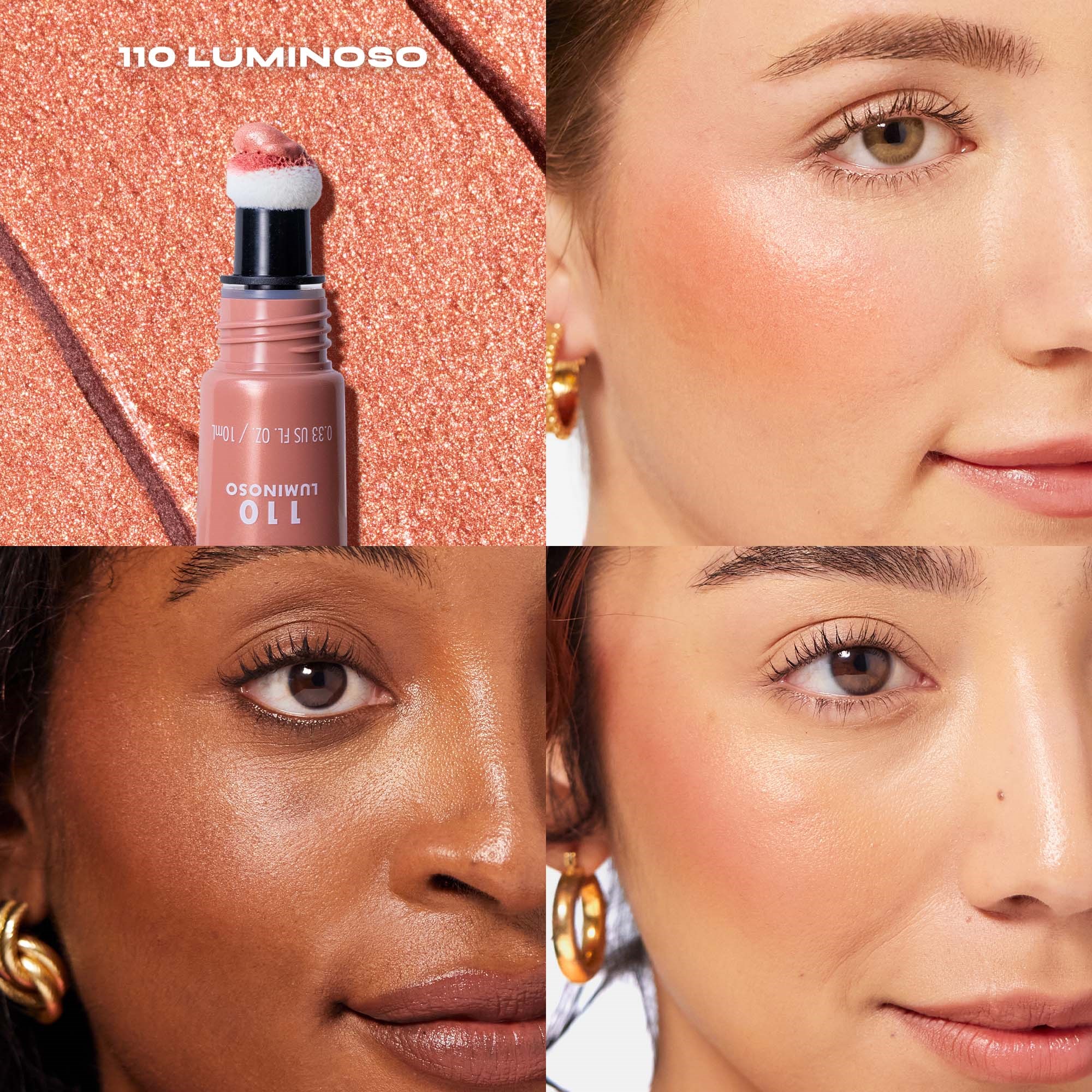 Milani Cheek Kiss Blush+Glow Luminoso 110 (obrázok 3)