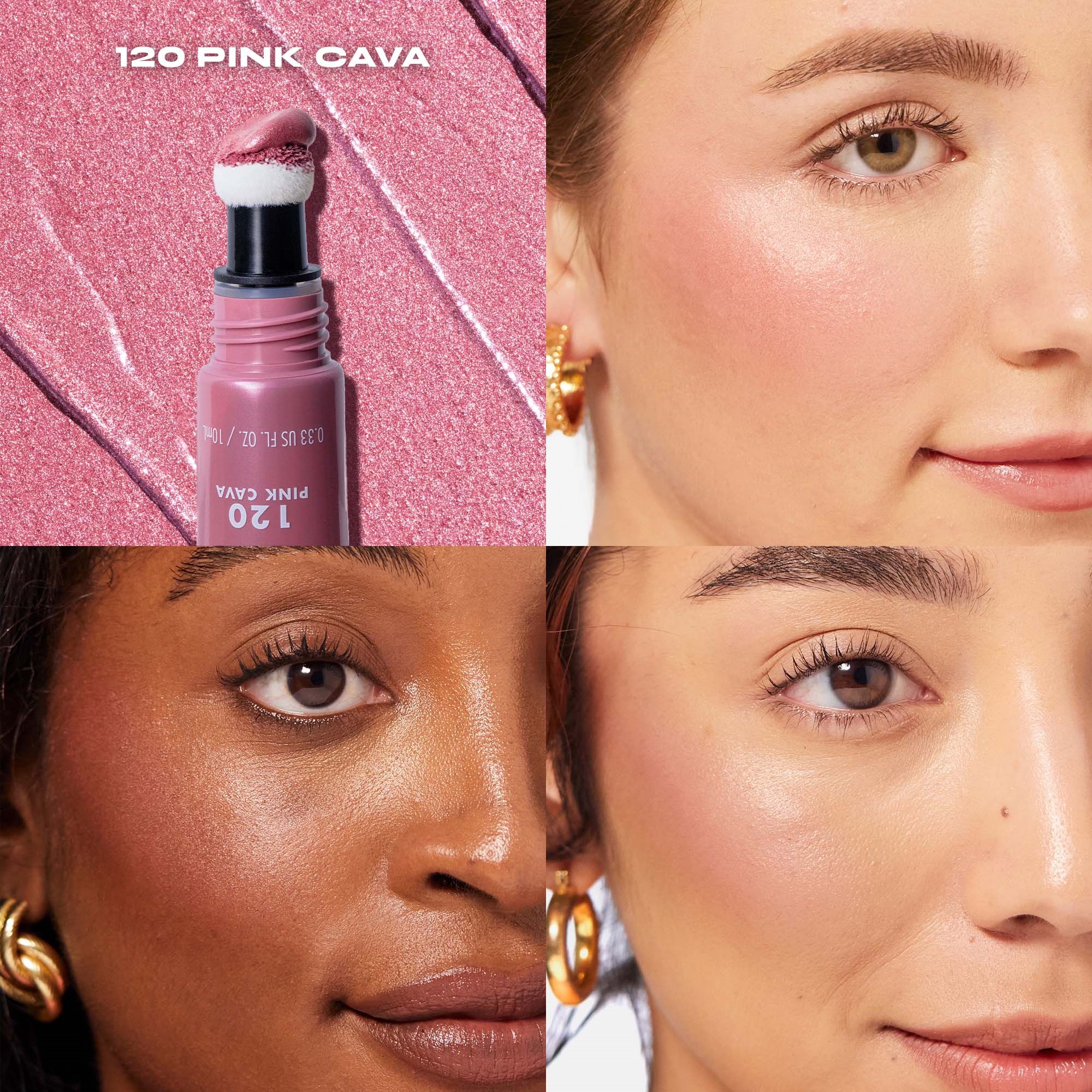 Milani Cheek Kiss Blush+Glow Pink Cava 120 (obrázok 3)