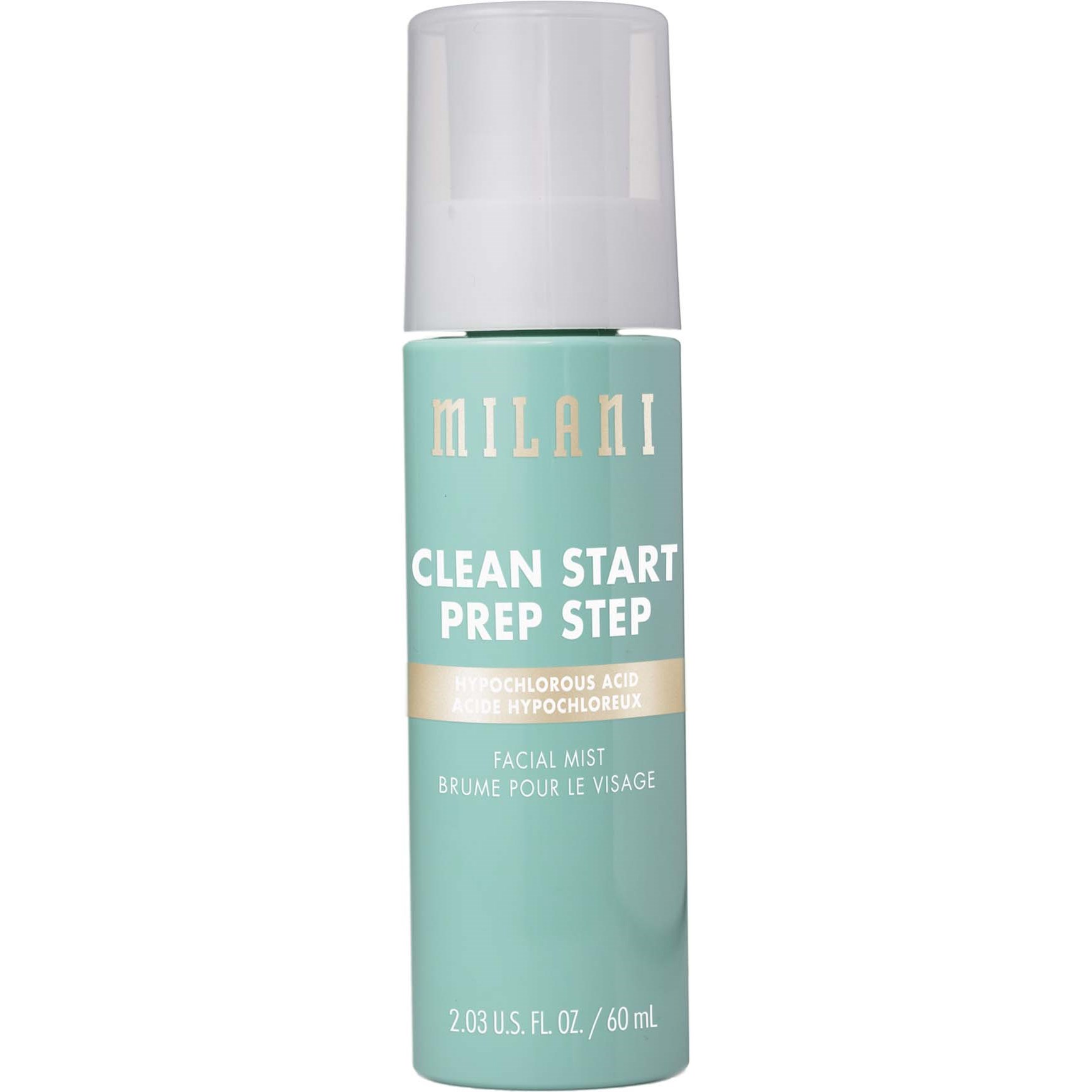 Milani Clean Start Prep Step Hypochlorous Acid Facial Mist 60 ml