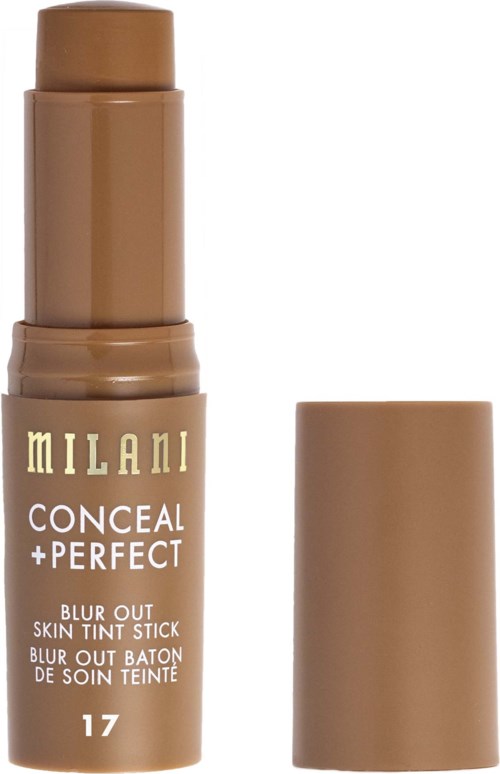 Milani Conceal + Perfect kremowy korektor w sztyfcie w odcieniu 17 z beżowym nakrętka.