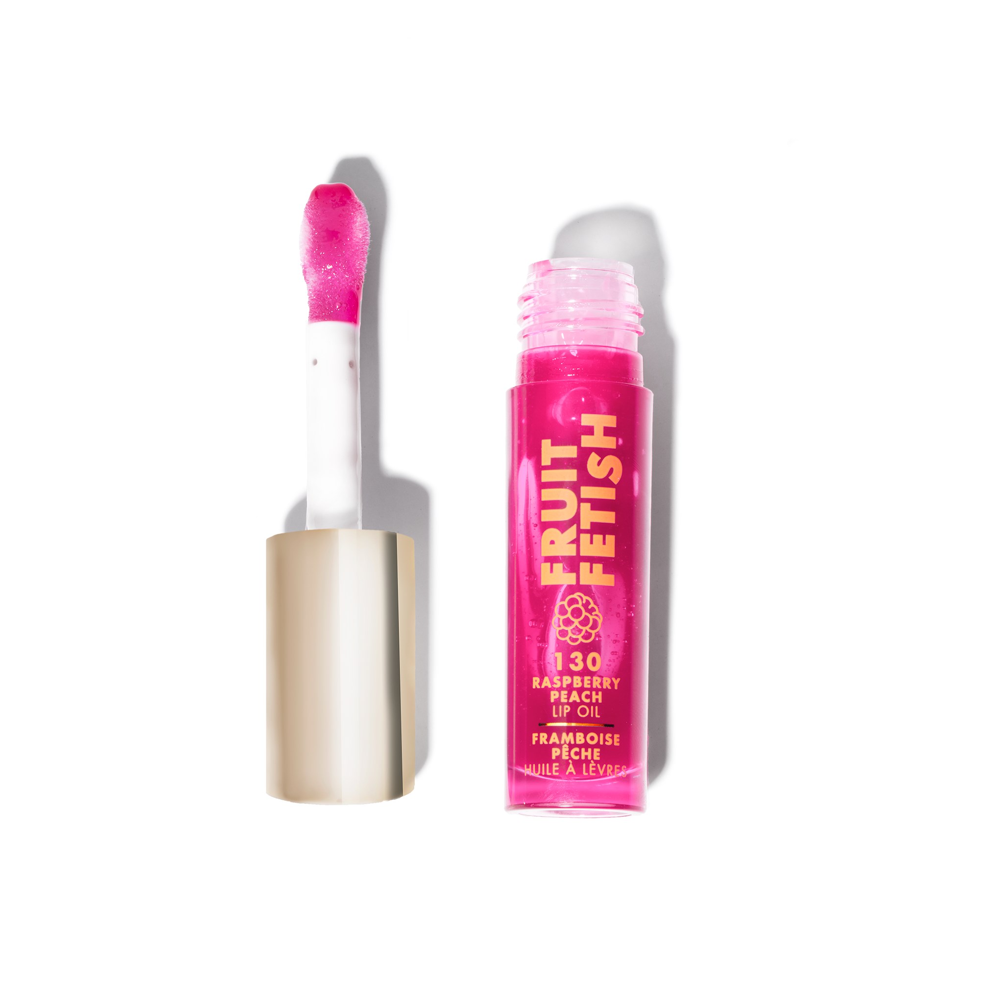Milani Fruit Fetish Lip Oils Raspberry Peach (obrázok 3)
