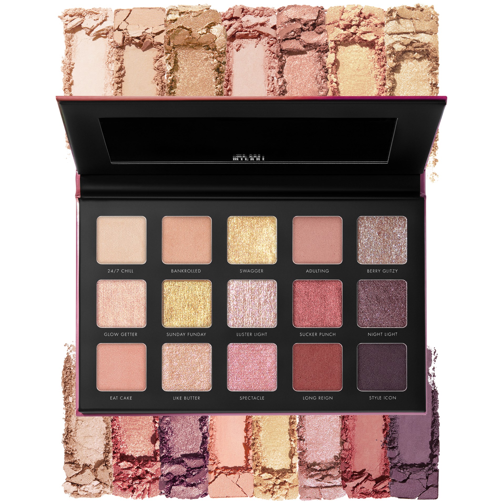 Milani Paleta cieni do powiek Gilded Luster Light (obrázok 3)