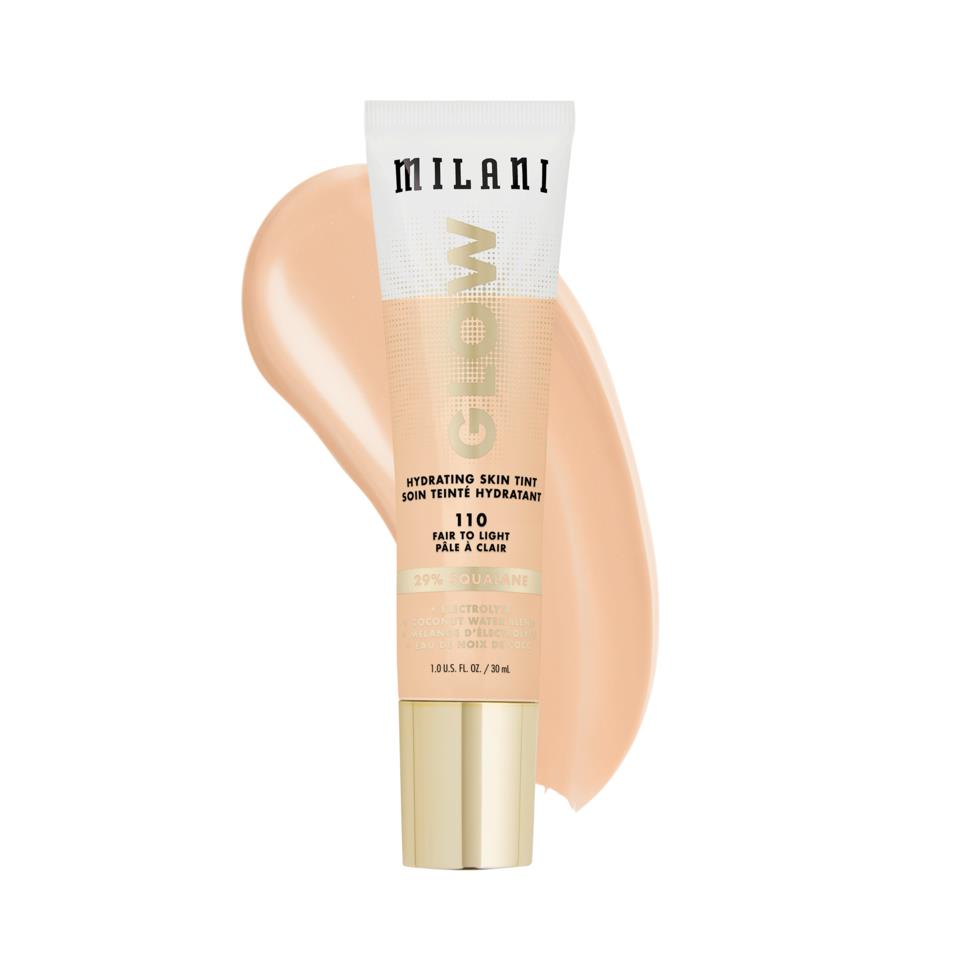 Milani Glow Hydrating Skin Tint 110 Fair To Light