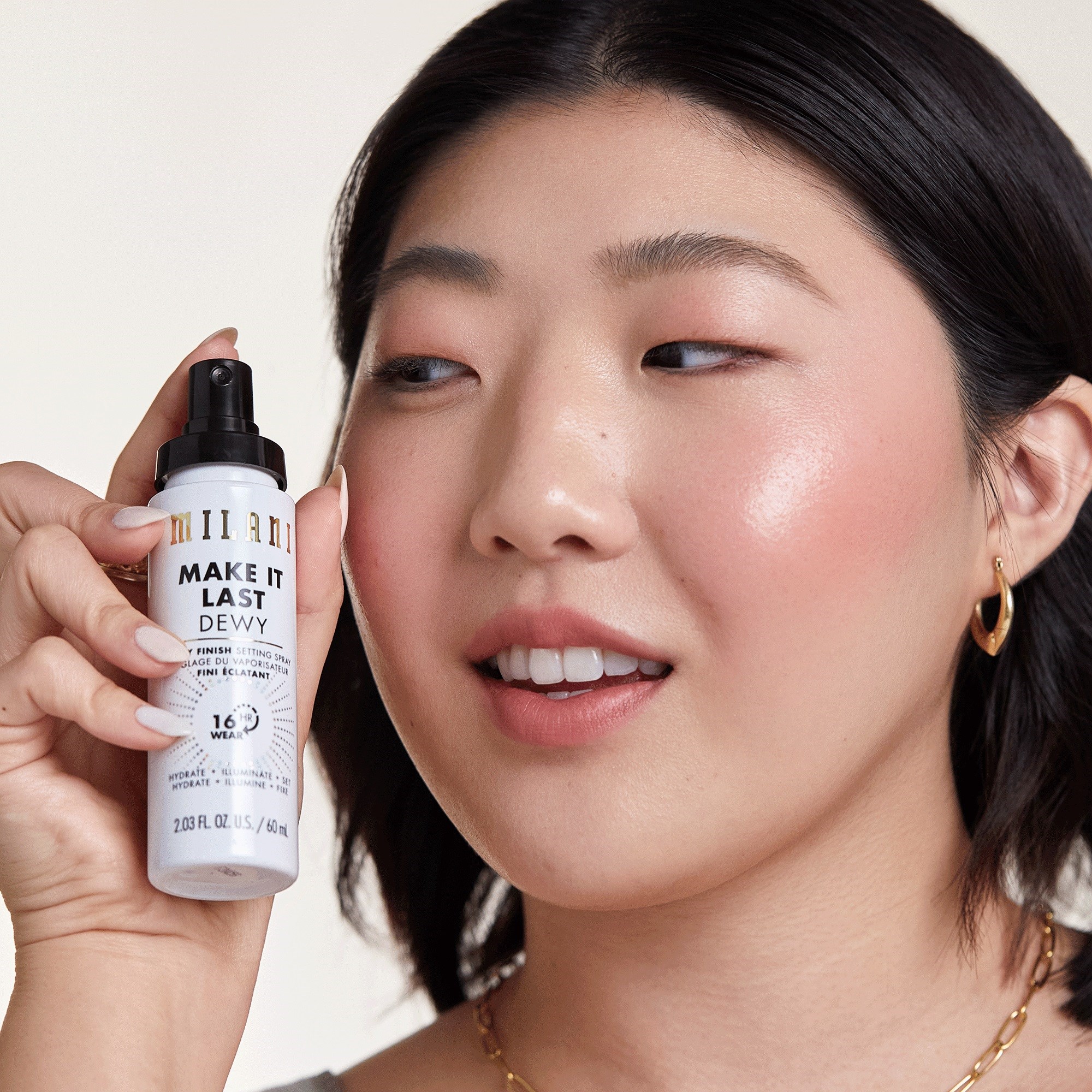 Milani Prep + Set + Go Make It Dewy spray utrwalający 60 ml (obrázok 3)