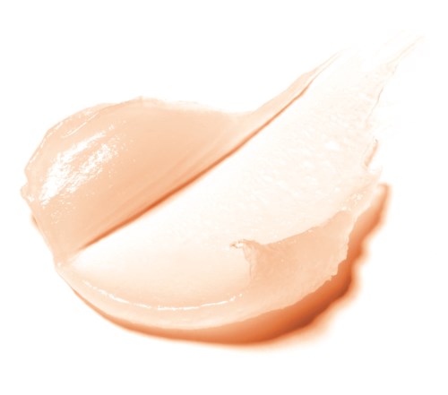 A soft pink and white petal with a smooth, curved shape and gentle texture.