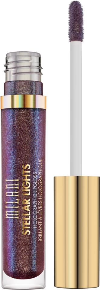 Milani Stellar Light Holographic Lip Gloss Kaleidoscopic Purple