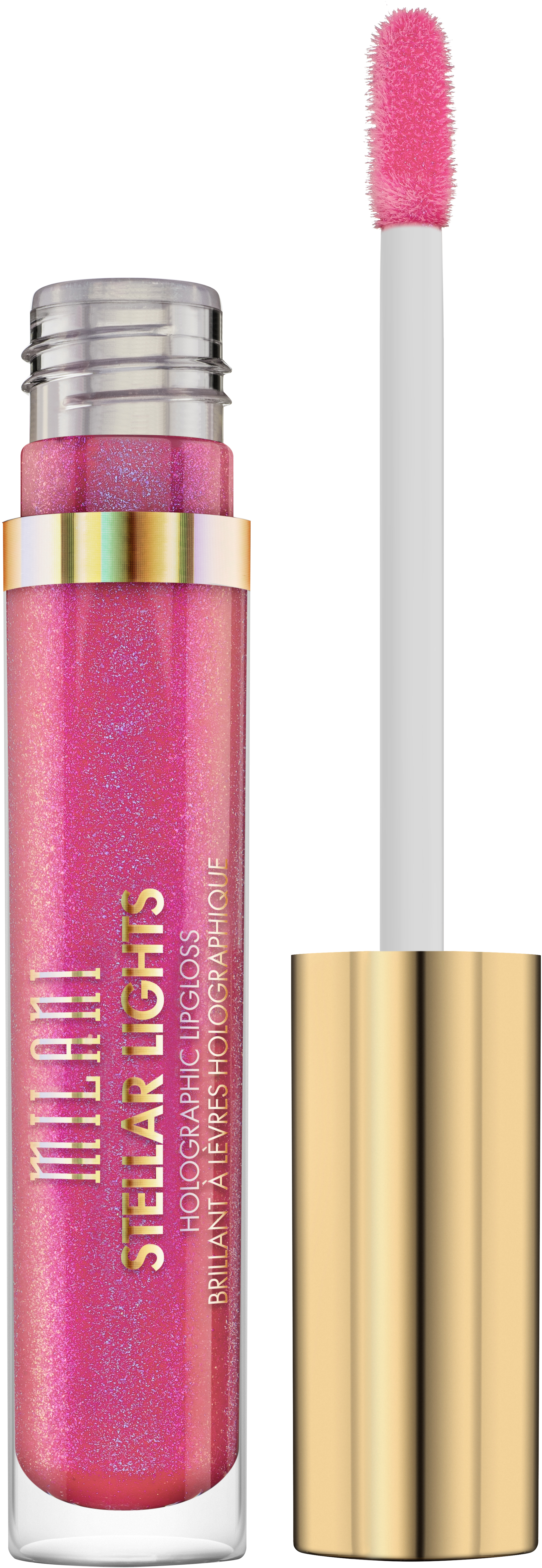 milani pink lip gloss