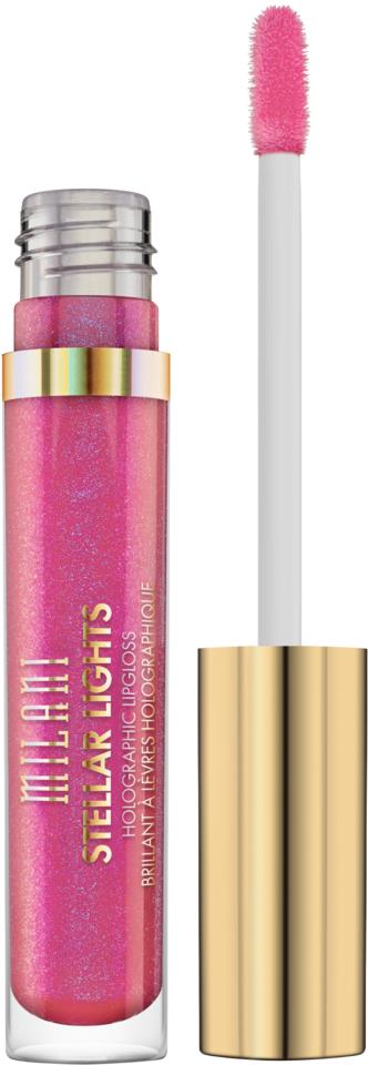 Milani Stellar Light Holographic Lip Gloss Prismatic Pink