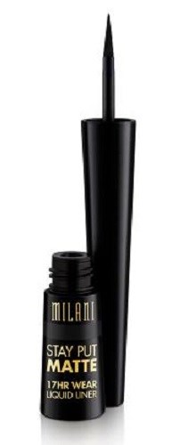 Milani Stay Put Matte Liquid Eyeliner Black
