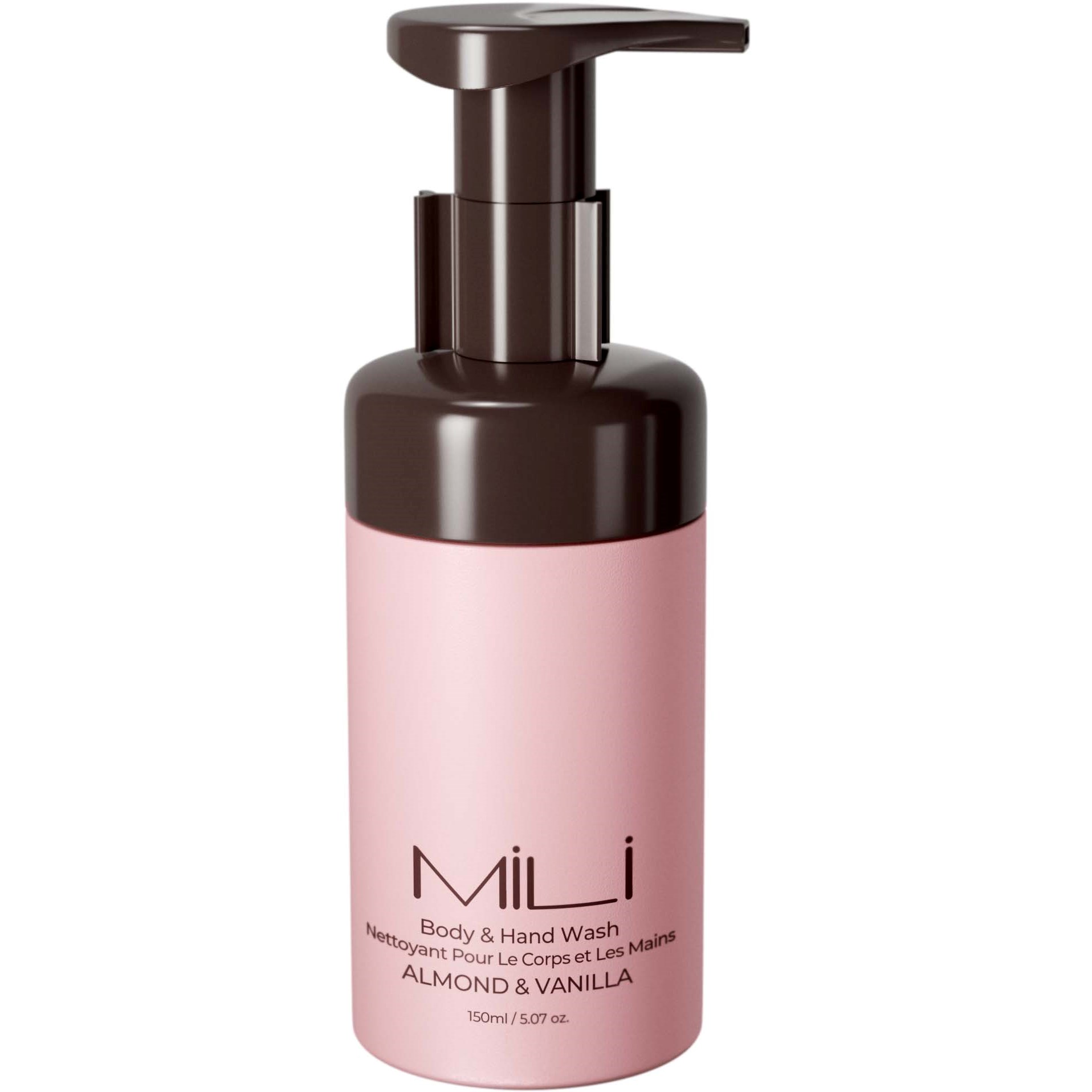Läs mer om MILI Cosmetics Body & Hand Wash Almond & Vanilla 150 ml