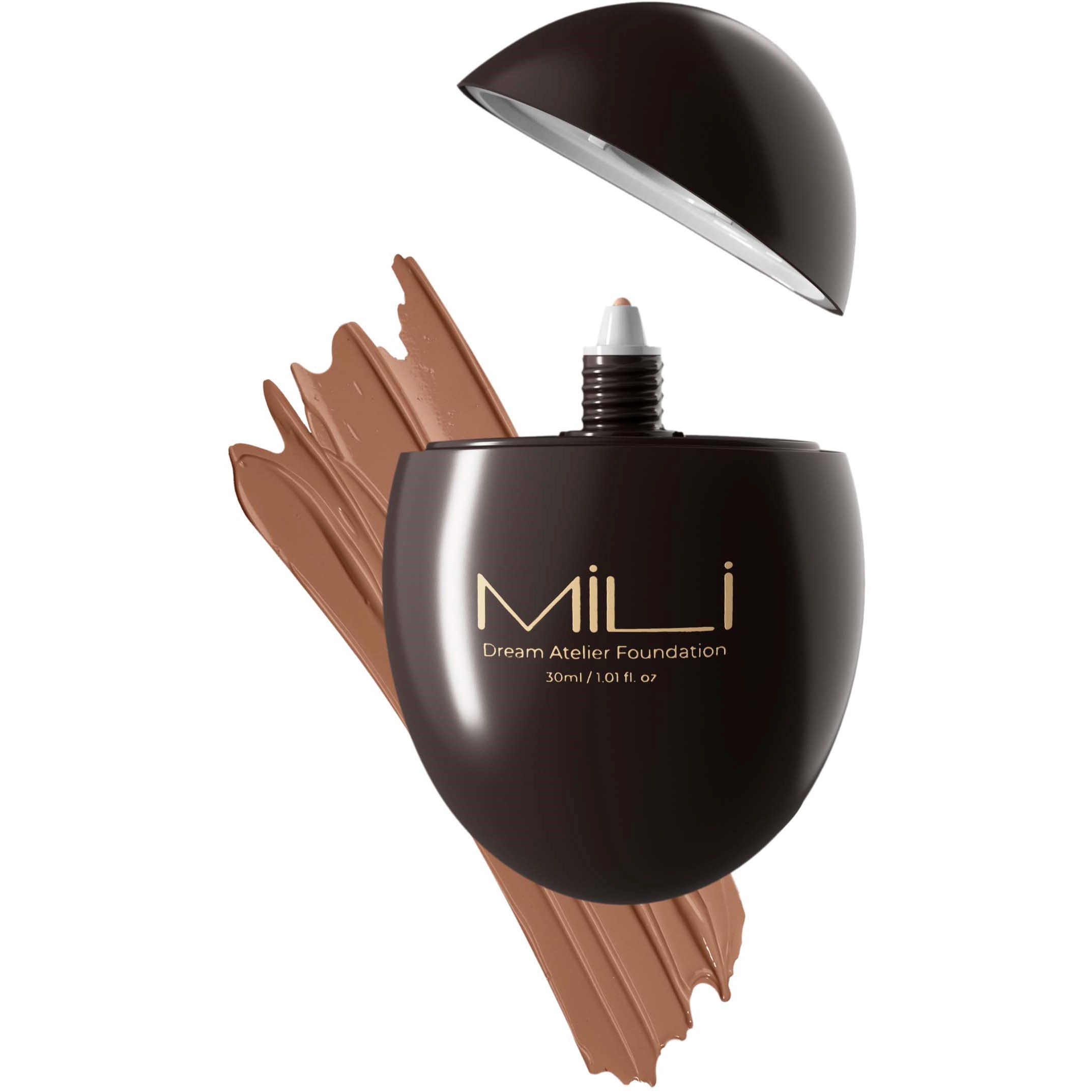 Läs mer om MILI Cosmetics Dream Atelier Foundation Hazelnut