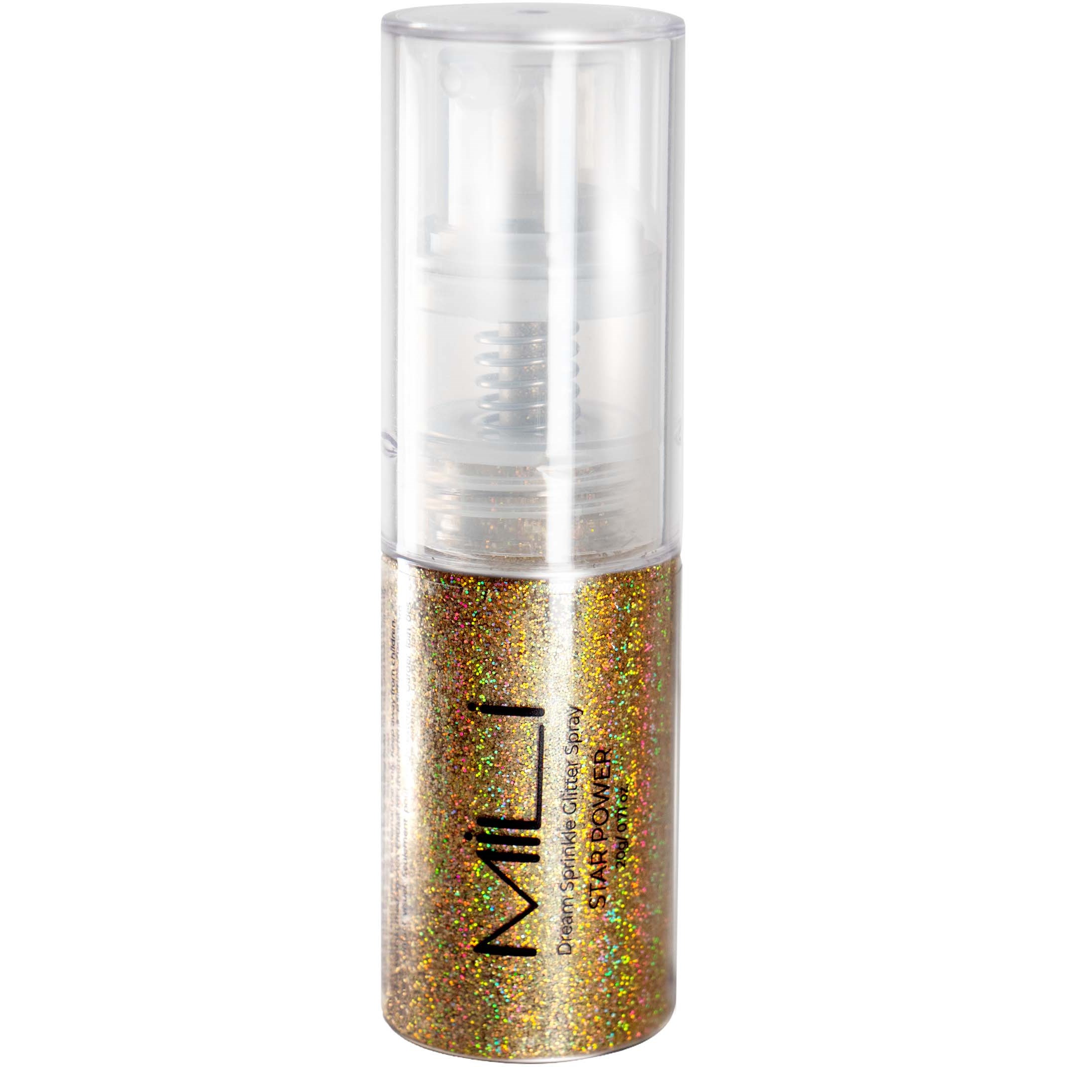 Läs mer om MILI Cosmetics Dream Sprinkle Glitter Spray Star Power