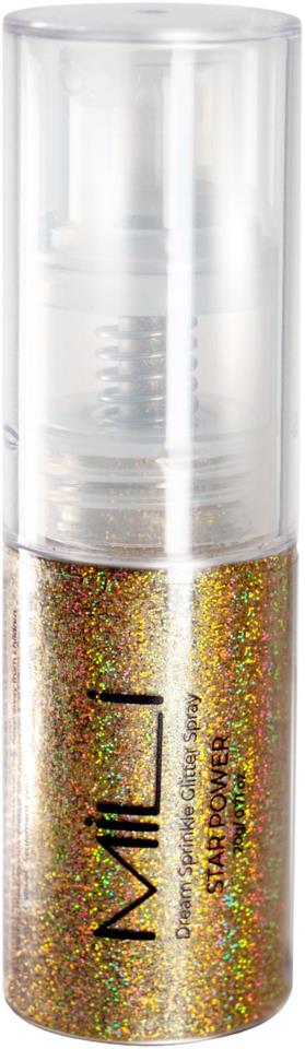 MILI Cosmetics Dream Sprinkle Glitter Spray Star Power