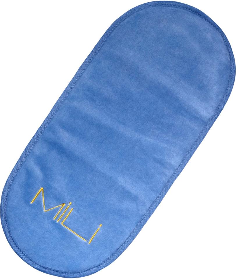 MILI Cosmetics Makeup Erase Towel Blue Sea Golden Logo