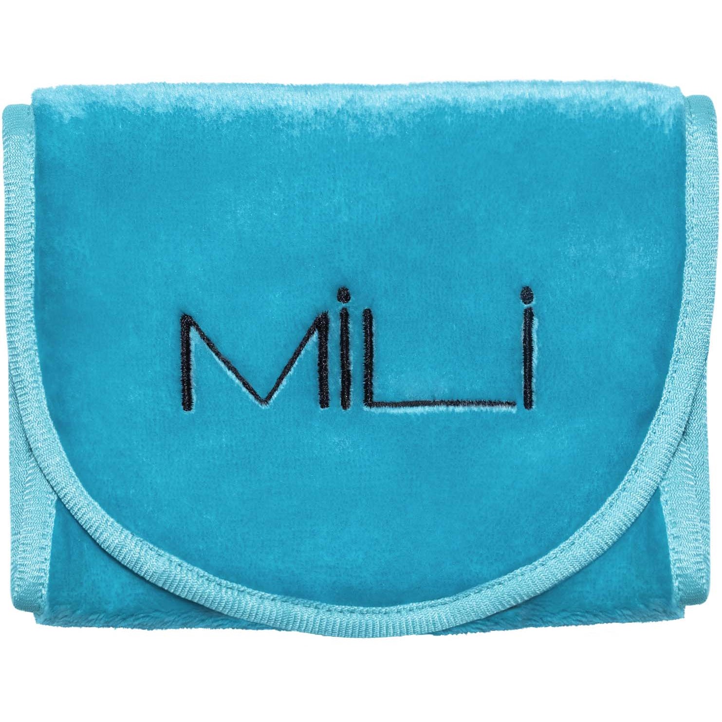 Läs mer om MILI Cosmetics Makeup Erase Towel Turquoise Ocean Black Logo