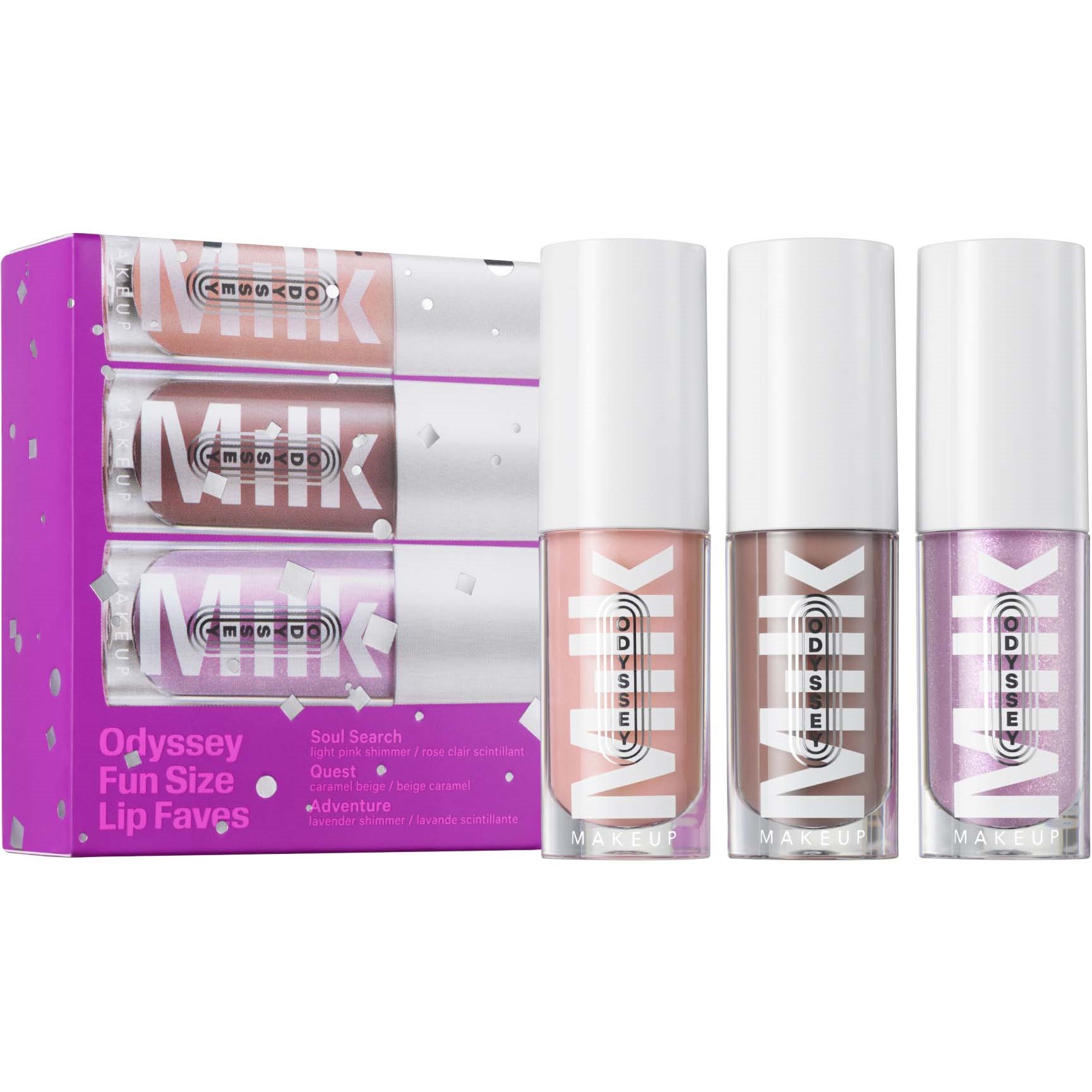 Milk Makeup Odyssey Fun Size Lip Faves