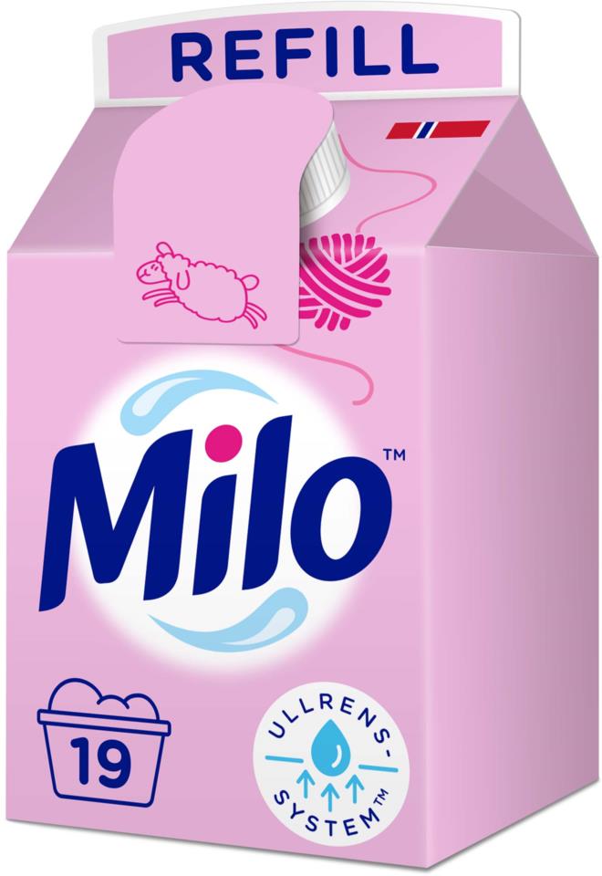 Milo Tøyvask Refill 490 ml