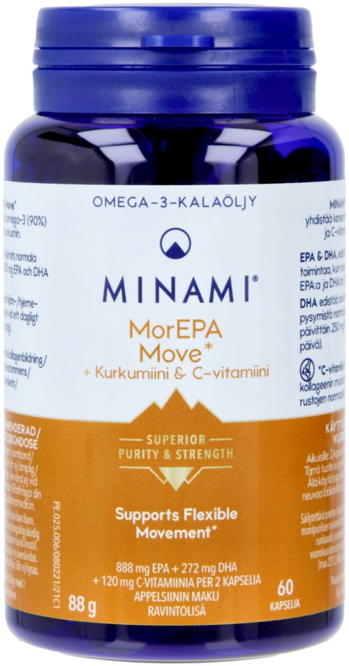 MINAMI MorEPA Move Omega-3 90% 60 caps | lyko.com