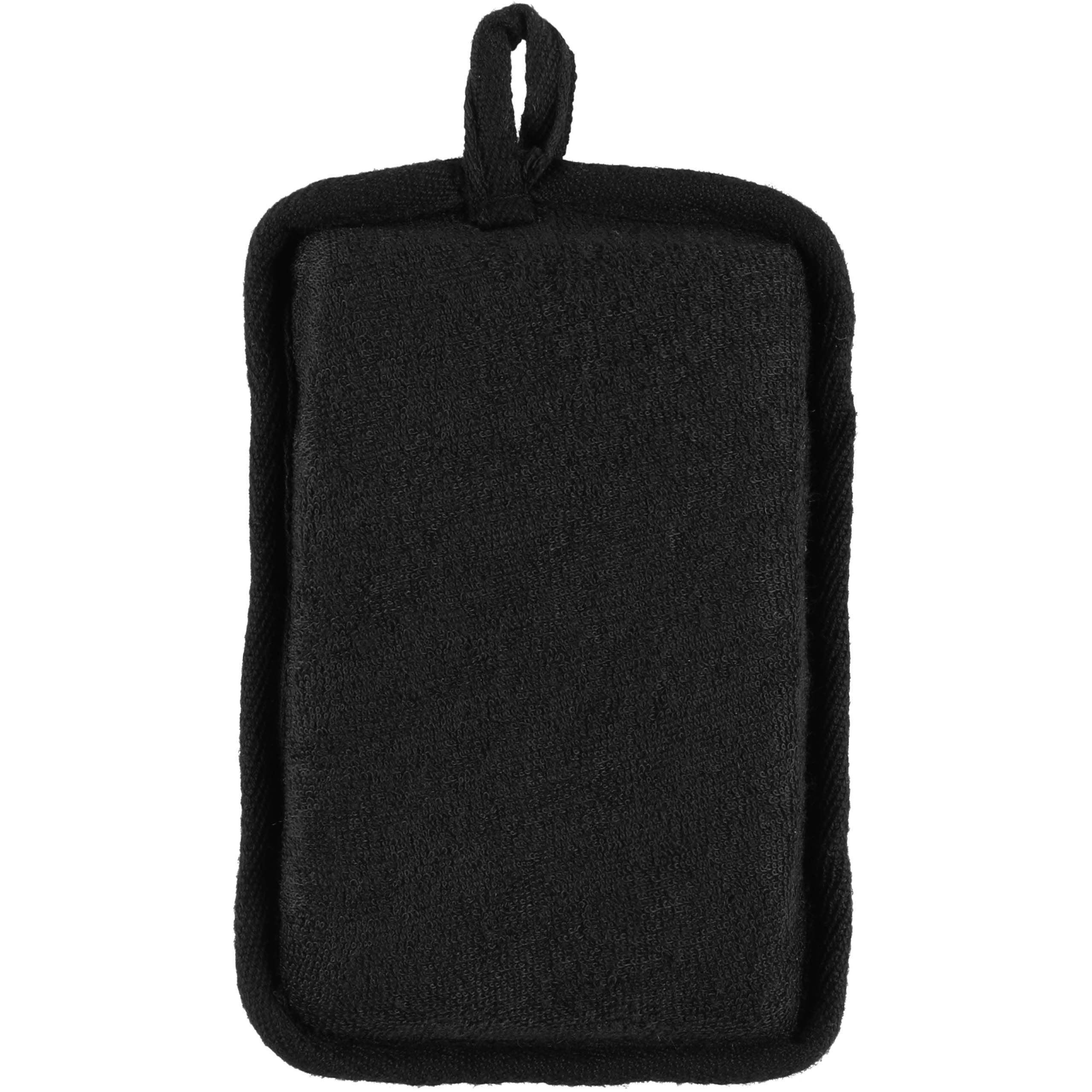 Mineas Body Scrubber Black 2 Pcs Black (obrázok 4)