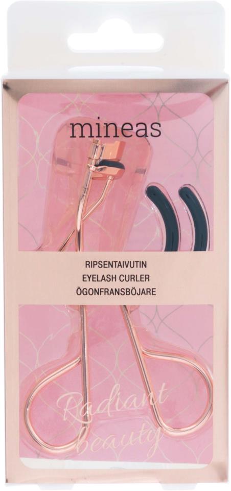 Mineas Eyelash Curler And 2 Pads Rosegold