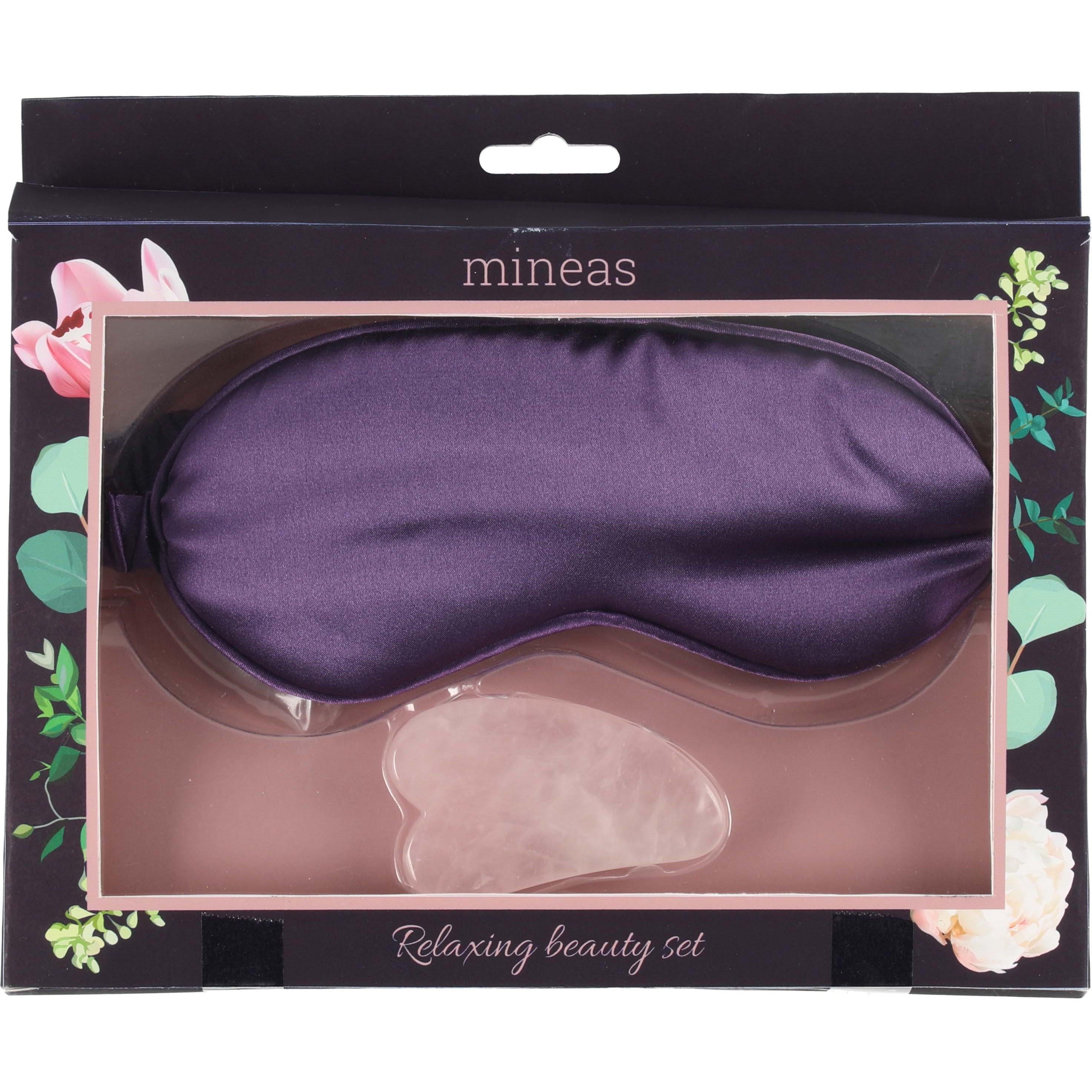Läs mer om Mineas Gift Set Eye Mask And Guasha Stone 2-Pieces