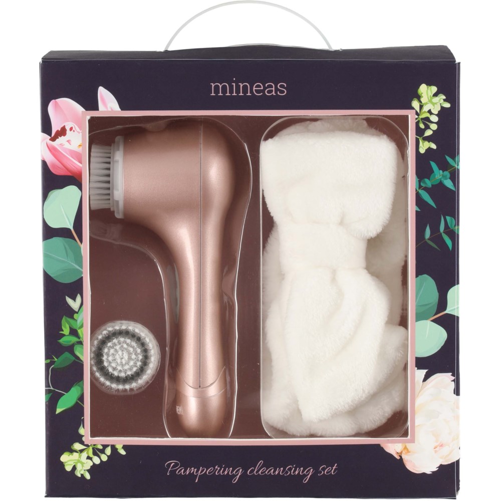 Mineas Mineas Gift Set Facial Brush And Head Band 3-Pieces