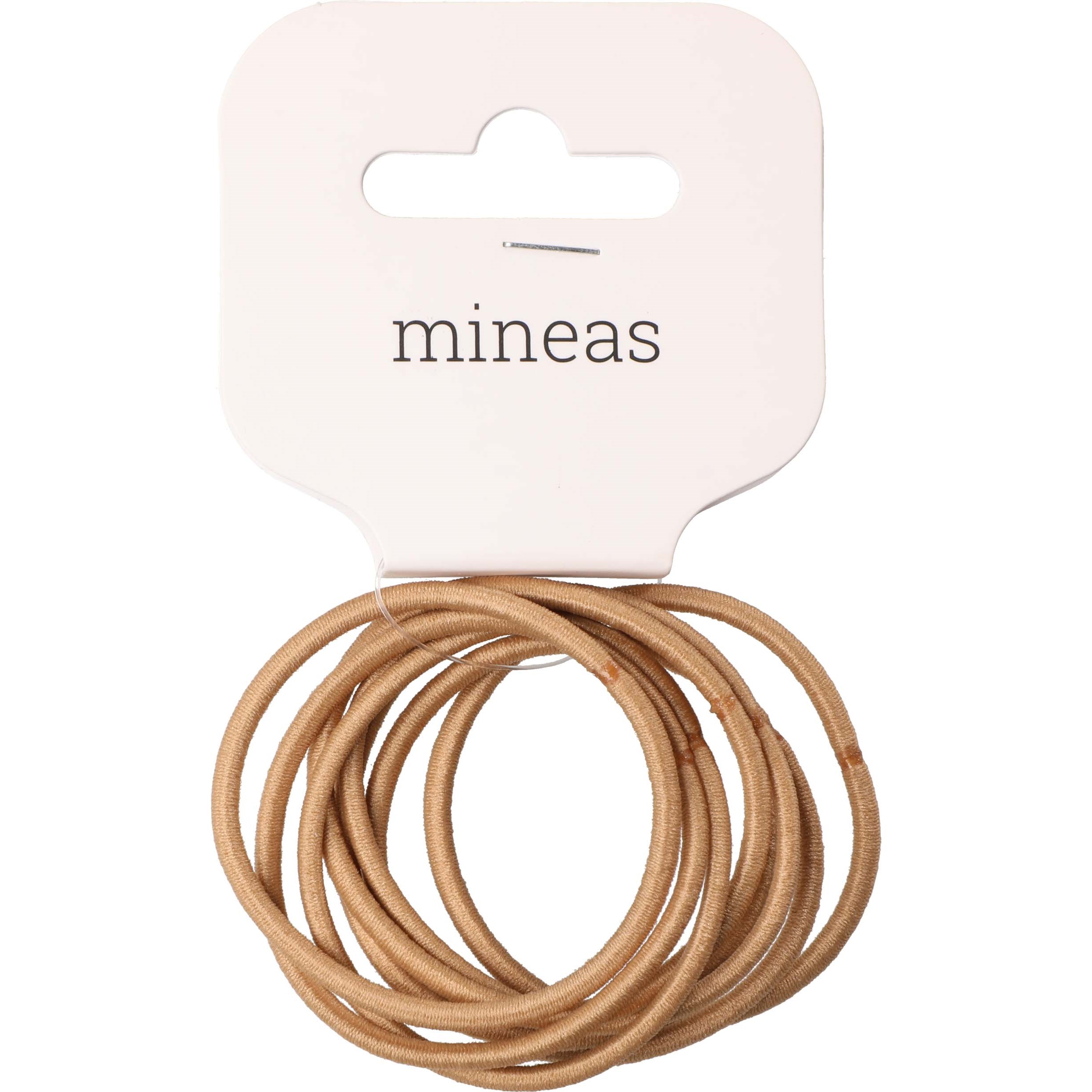 Läs mer om Mineas Hair Band Basic Thin 8 pcs Beige