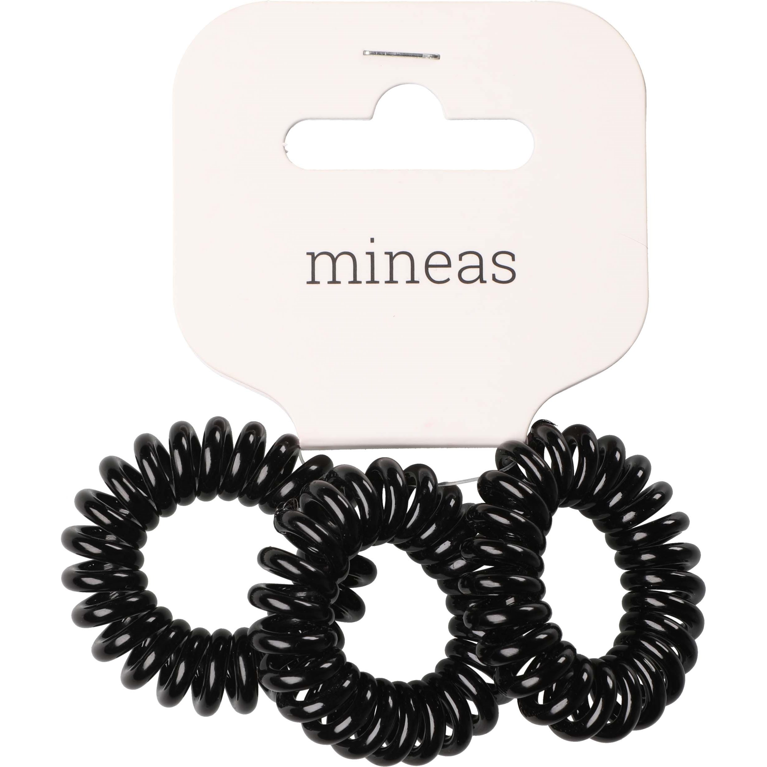 Läs mer om Mineas Hair Band Spiral 3 pcs Black
