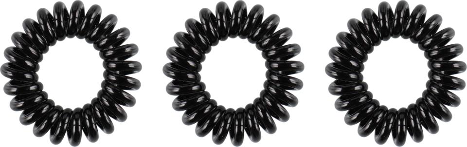 Mineas Hair Band Spiral 3 pcs Black